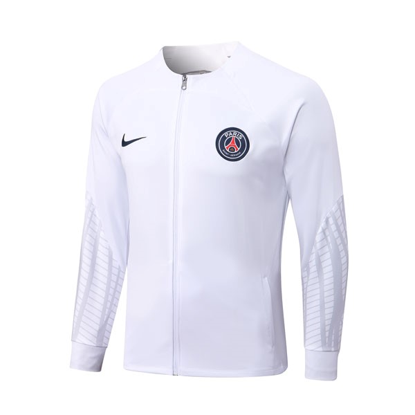 Sweatjacken Paris Saint Germain 2023 Weiß
